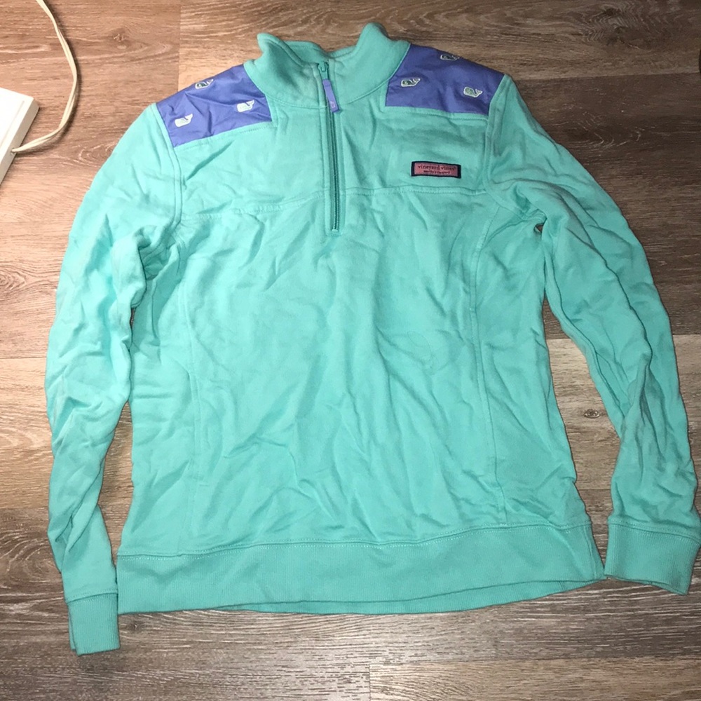 Vineyard Vines mint shep shirt